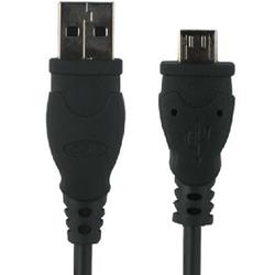 USB 2.0 la microUSB, 0.6m, Negru