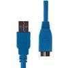 Cablu periferice SSK U3-X06MC, USB 3.0 Tip A Male la microUSB 3.0 Tip B Male, 0.6m