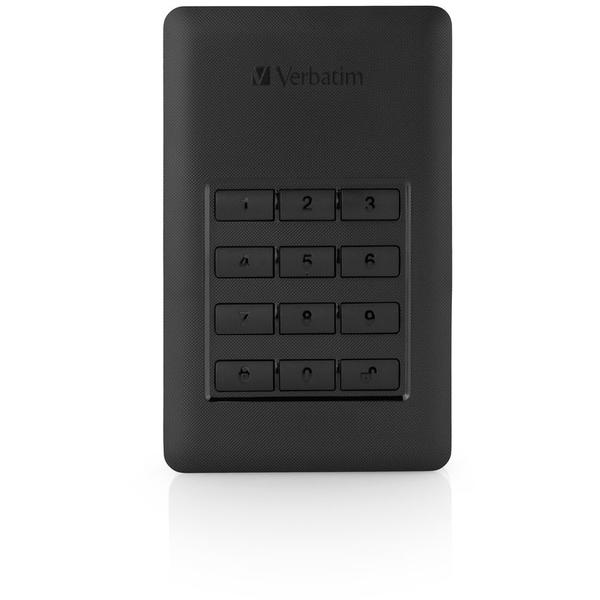 Hard Disk Extern Verbatim Store 'n' Go Secure, 1TB, USB 3.1, Negru