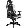 Scaun Gaming AROZZI Verona XL Plus, Negru/Alb