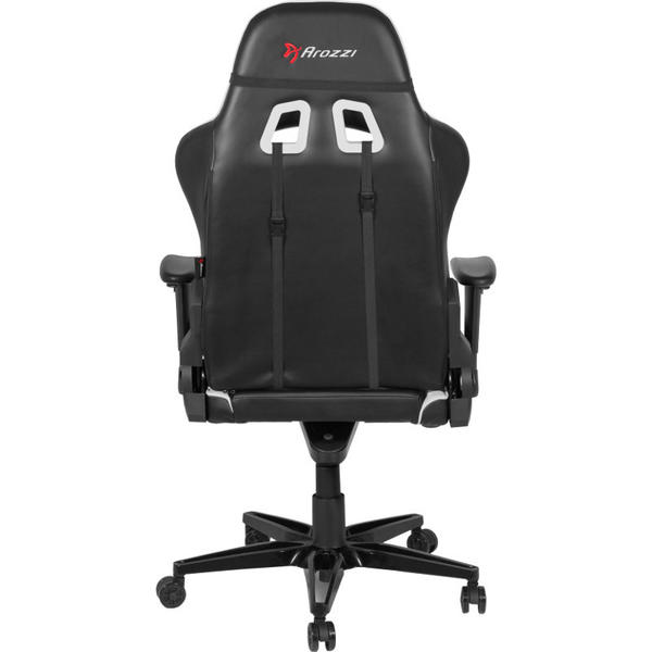 Scaun Gaming AROZZI Verona XL Plus, Negru/Alb