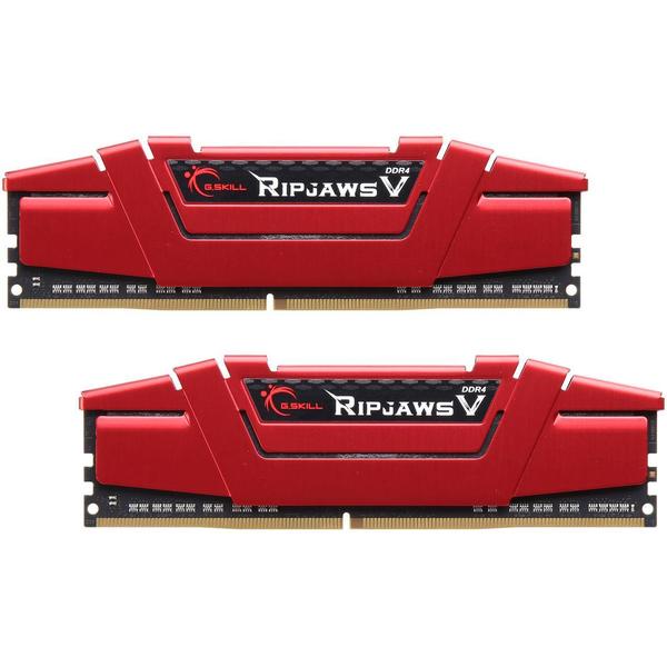 Memorie G.Skill Ripjaws V Red, 32GB, DDR4, 3000MHz, CL16, 1.35V, Kit Dual Channel