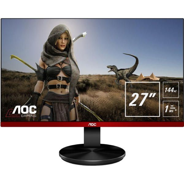 Monitor LED AOC G2790PX, 27.0'' Full HD, 1ms, Negru/Rosu