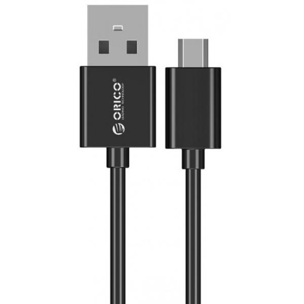 Cablu date Orico USB 2.0 la microUSB, 2m, Negru