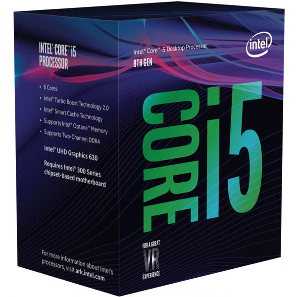 Procesor Intel Core i5-8600 Coffee Lake, 3.1GHz, 9MB, 65W, Socket 1151 v2, Box
