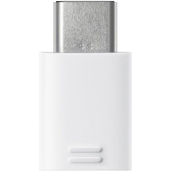 Samsung Adaptor de la microUSB la USB Type C, GN930BW Alb