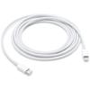 Apple Cablu date si incarcare Lightning USB Type C, 2m, MKQ42ZM/A, Alb