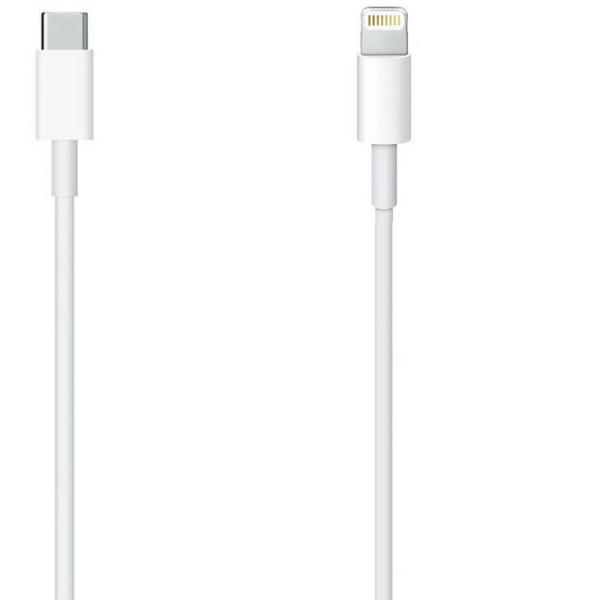 Apple Cablu date si incarcare Lightning USB Type C, 2m, MKQ42ZM/A, Alb