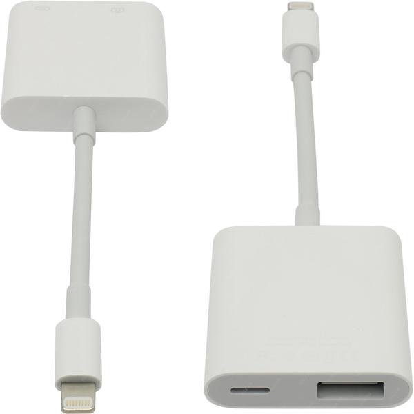 Apple Adaptor pentru camera Lightning la USB 3.0, MK0W2ZM/A, Alb