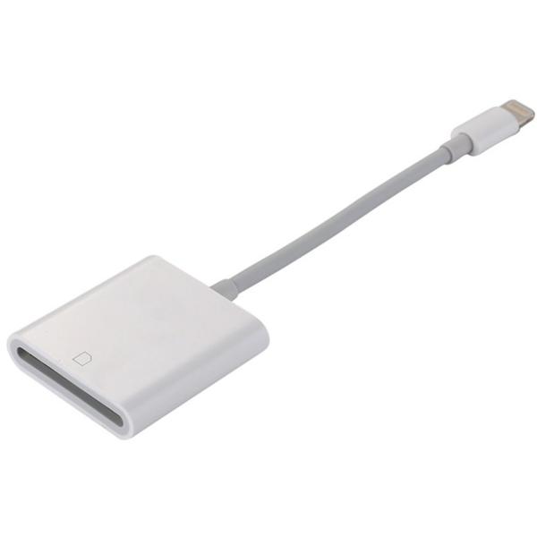 Apple Adaptor Lightning la SD Card Camera Reader, MJYT2ZM/A, Alb