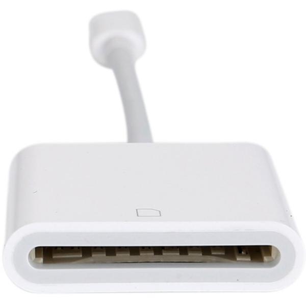 Apple Adaptor Lightning la SD Card Camera Reader, MJYT2ZM/A, Alb