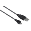 Kit Cablu de date USB la microUSB, 1m, Negru