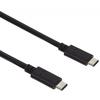 Kit Cablu date incarcare USB Type-C 3.1 la USB Type-C 3.1, 0.9m, Negru