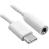 Huawei Adaptor audio CM20 de la USB Type C la Jack 3.5mm, Alb