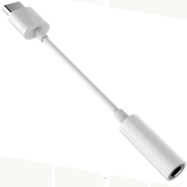 Huawei Adaptor audio CM20 de la USB Type C la Jack 3.5mm, Alb