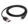 Assmann Cablu date incarcare de la USB la microUSB, 1.8m, Negru