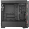 Carcasa Cooler Master MasterBox MB600L, MiddleTower, Fara sursa, Negru/Rosu