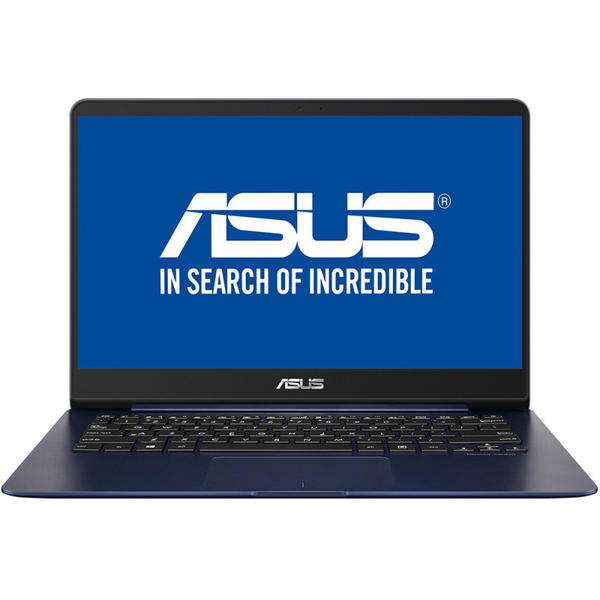 Laptop Asus ZenBook UX430UA-GV334, 14.0'' FHD, Core i5-8250U 1.6GHz, 8GB DDR3, 256GB SSD, Intel UHD 620, FingerPrint Reader, Endless OS, Royal Blue