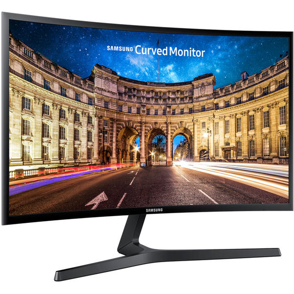 Monitor LED Samsung LC27F398FWUXEN, 27.0'' Full HD, 4ms, Ecran curbat, Negru