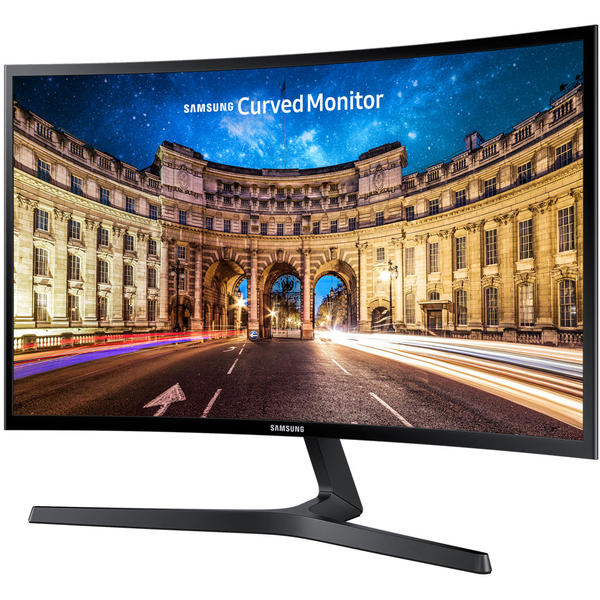 Monitor LED Samsung LC27F398FWUXEN, 27.0'' Full HD, 4ms, Ecran curbat, Negru