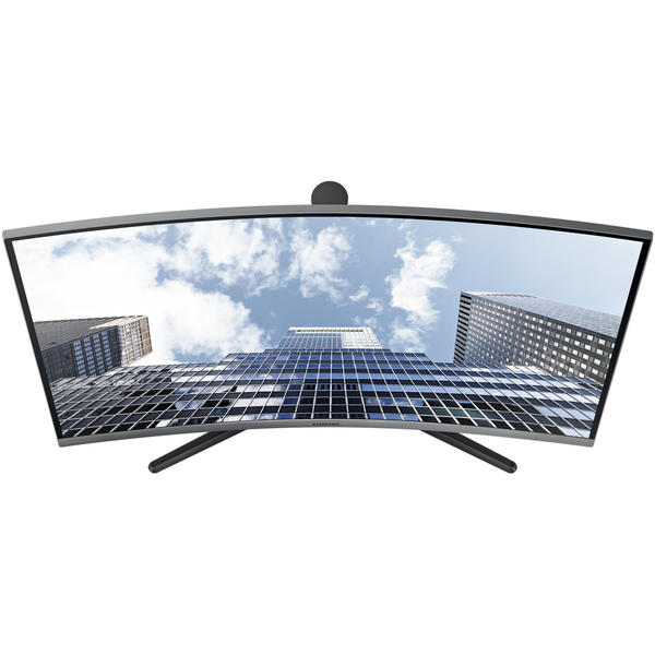 Monitor LED Samsung LC27H800FCUXEN, 27.0'' Full HD, 5ms, Ecran curbat, Argintiu