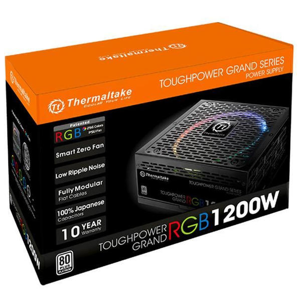 Sursa Thermaltake Toughpower Grand RGB, 1200W, Certificare 80+ Platinum