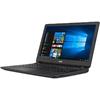 Laptop Acer Extensa EX2540-510M, 15.6'' FHD, Core i5-7200U 2.5GHz, 4GB DDR3, 256GB SSD, Intel HD 620, Linux, Negru