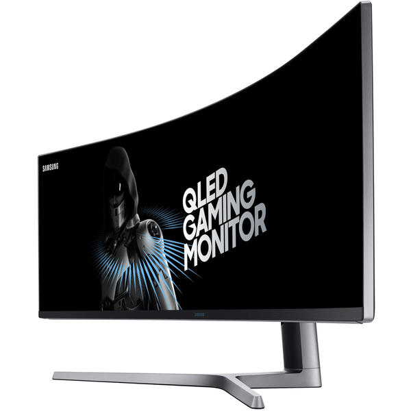 Monitor LED Samsung LC49HG90DMUXEN, 48.9'' Super Ultra-Wide, 1ms, Ecran curbat, Negru