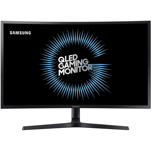Monitor LED Samsung LC27HG70QQUXEN, 26.9'' WQHD, 1ms, Ecran curbat, Negru