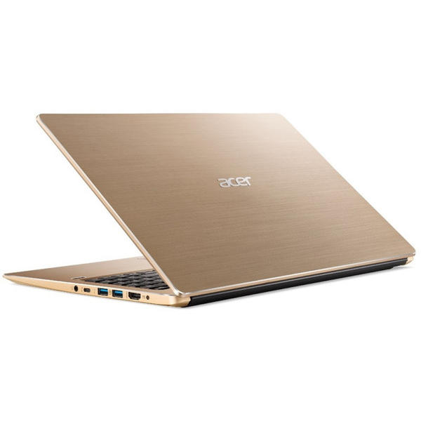 Laptop Acer Swift 3 SF315-52G-55AK, 15.6'' FHD, Core i5-8250U 1.6GHz, 8GB DDR4, 256GB SSD, GeForce MX150 2GB, Win 10 Home 64bit, Luxury Gold
