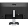 Monitor LED AOC I2490VXQ/BT, 23.8'' Full HD, 4ms, Argintiu/Negru