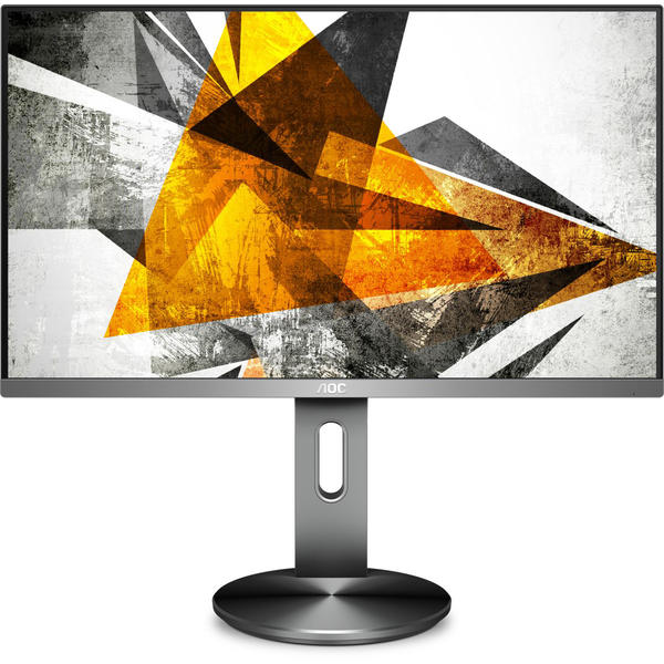 Monitor LED AOC I2790PQU/BT, 27.0'' Full HD, 4ms, Argintiu/Negru