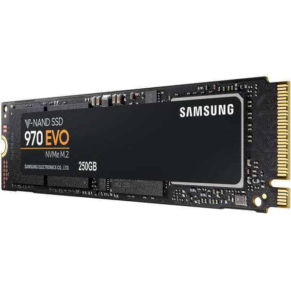 SSD Samsung 970 EVO Series, 250GB, PCI Express x4, M.2 2280
