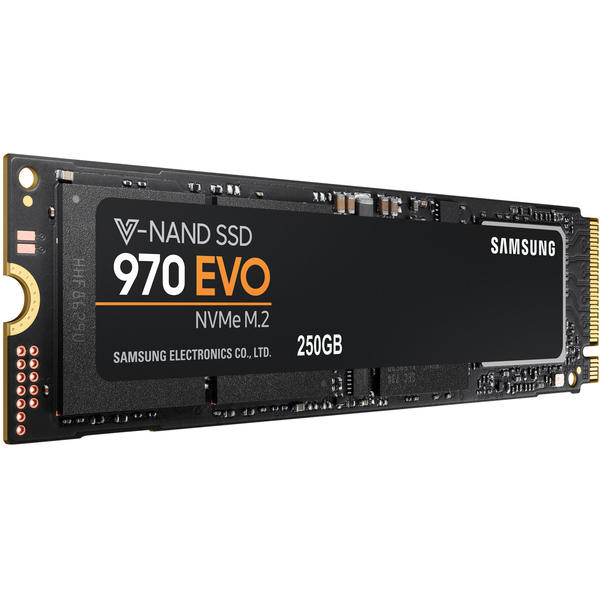 SSD Samsung 970 EVO Series, 250GB, PCI Express x4, M.2 2280