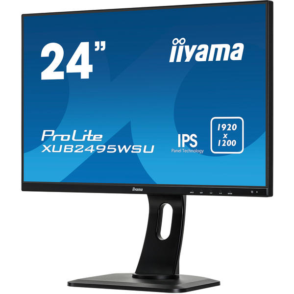 Monitor LED IIyama ProLite XUB2495WSU-B1, 24.1'' Full HD, 5ms, Negru