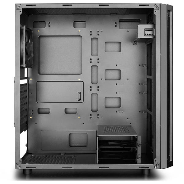 Carcasa Deepcool D-Shield V2, MiddleTower, Fara sursa, Negru