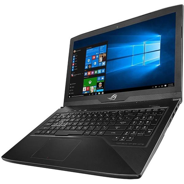 Laptop Asus ROG GL503VD-GZ119, 15.6'' FHD, Core i7-7700HQ 2.8GHz, 8GB DDR4, 1TB HDD, GeForce GTX 1050 4GB, No OS, Negru