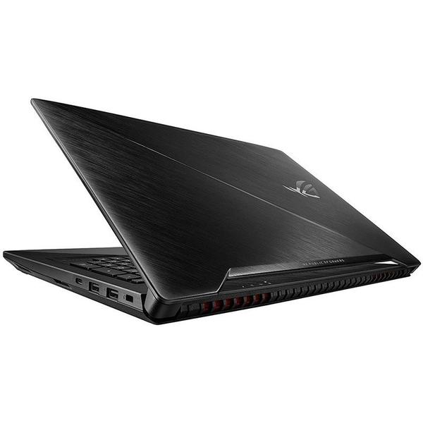 Laptop Asus ROG GL503VD-FY064, 15.6'' FHD, Core i7-7700HQ 2.8GHz, 8GB DDR4, 1TB HDD + 128GB SSD, GeForce GTX 1050 4GB, No OS, Negru