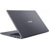 Laptop Asus VivoBook Pro 15 N580VD-FY681, 15.6'' FHD, Core i7-7700HQ 2.8GHz, 8GB DDR4, 1TB HDD + 128GB SSD, GeForce GTX 1050 4GB, FingerPrint Reader, No OS, Grey