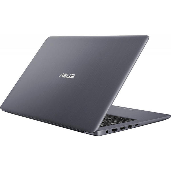 Laptop Asus VivoBook Pro 15 N580VD-FY681, 15.6'' FHD, Core i7-7700HQ 2.8GHz, 8GB DDR4, 1TB HDD + 128GB SSD, GeForce GTX 1050 4GB, FingerPrint Reader, No OS, Grey