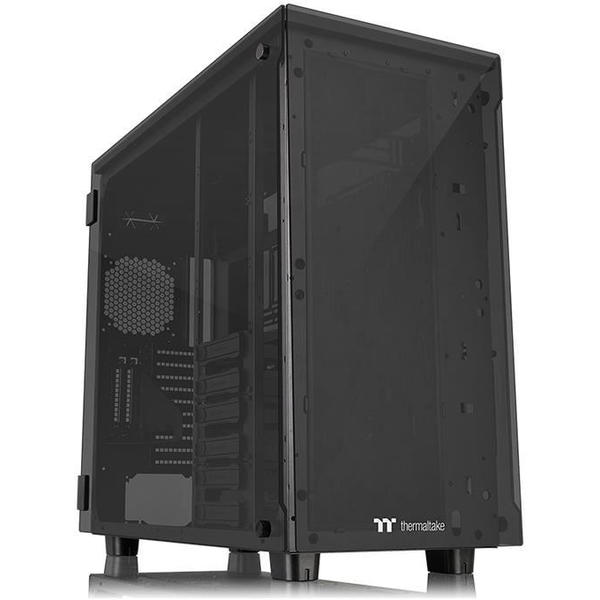 Carcasa Thermaltake View 91 Tempered Glass RGB Edition, FullTower, Fara sursa, Negru