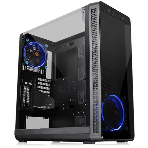 Carcasa Thermaltake View 37 Window, MiddleTower, Fara sursa, Negru