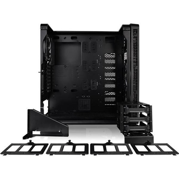 Carcasa Thermaltake View 37 Window, MiddleTower, Fara sursa, Negru