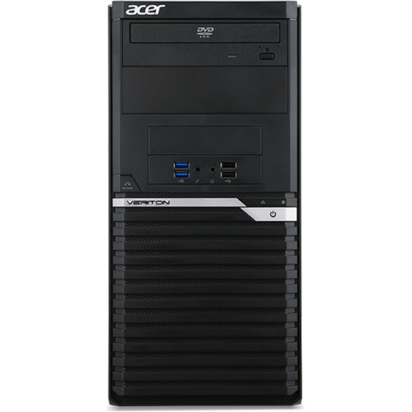 Sistem Brand Acer Veriton VM6650G, Core i7-7700 3.6GHz, 8GB DDR4, 1TB HDD, Intel HD 630, FreeDOS, Negru