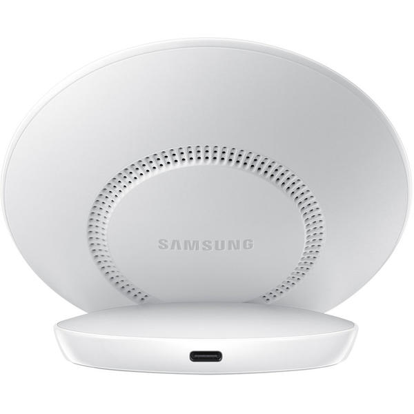 Incarcator wireless Samsung EP-N5100B pentru Galaxy S9 (G960F) si Galaxy S9 Plus (G965F), Alb + Incarcator retea