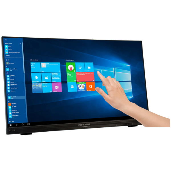 Monitor LED HANNSG HT225HPB, 21.5'' Full HD Touch, 7ms, Negru