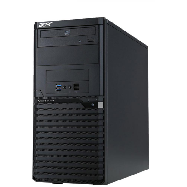 Sistem Brand Acer Veriton M2640G, Core i5-7400 3.0GHz, 8GB DDR4, 1TB HDD, Intel HD 630, Win 10 Pro 64bit, Negru