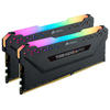 Memorie Corsair Vengeance RGB PRO, 16GB, DDR4, 2666MHz, CL16, 1.2V, Kit Dual Channel