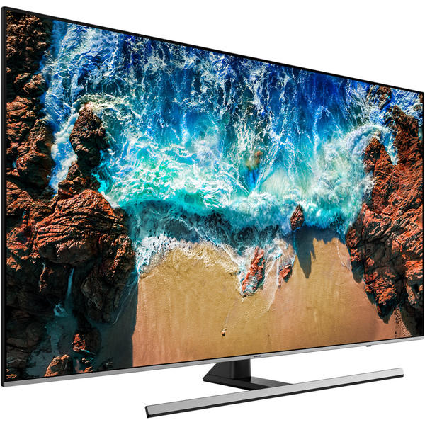 Televizor LED Samsung Smart TV UE75NU8002, 190cm, 4K UHD, Negru/Argintiu