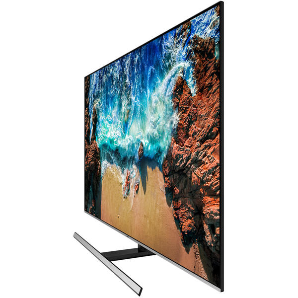 Televizor LED Samsung Smart TV UE55NU8002, 139cm, 4K UHD, Negru/Argintiu